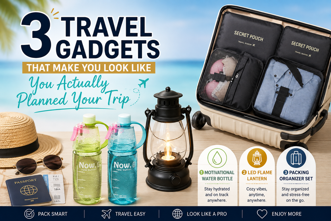 3 Travel Gadgets That Make You Look Like You Actually Planned Your Trip