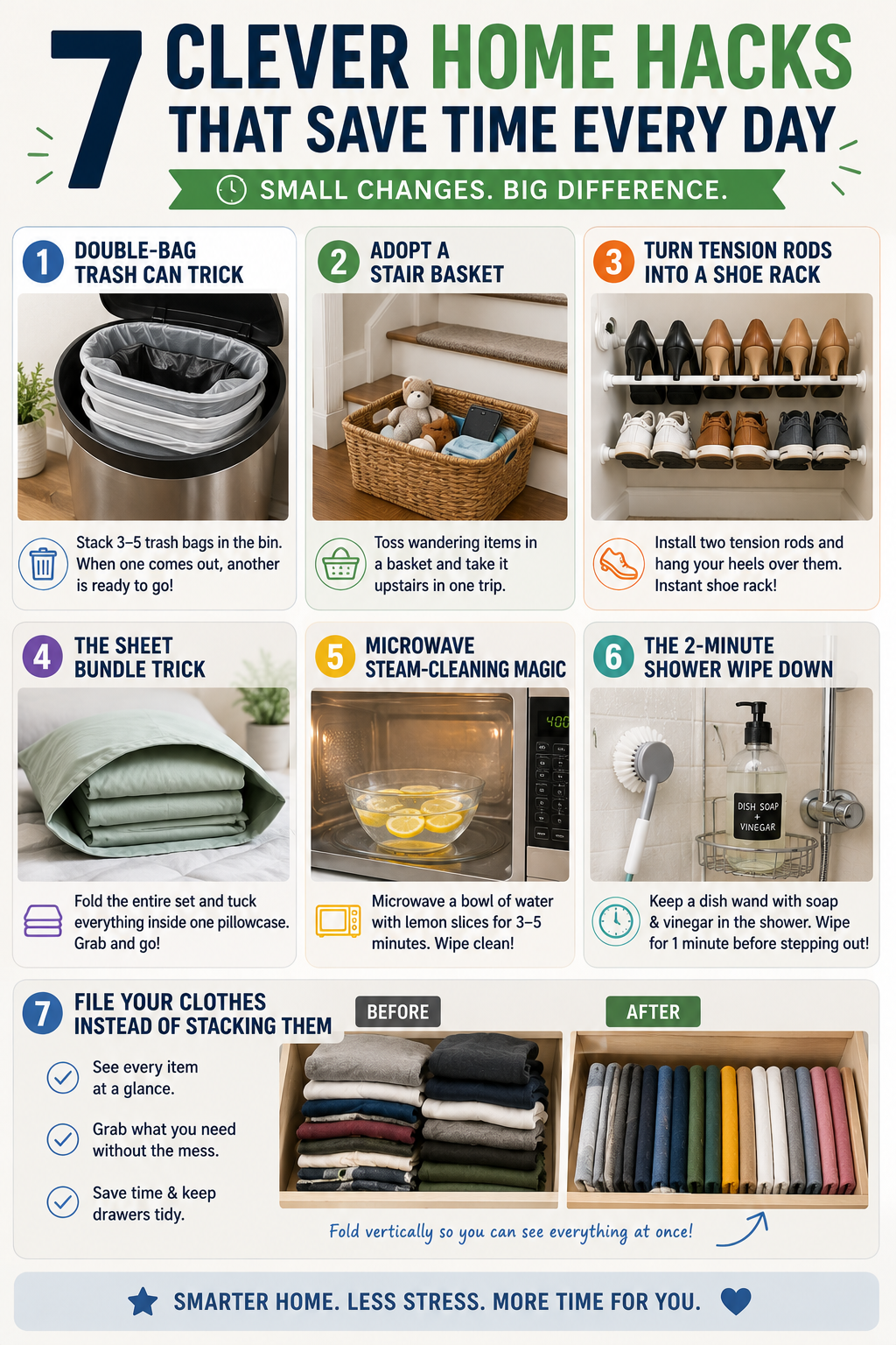 7 Clever Home Hacks That Save Time Every Day (And Save Your Sanity)