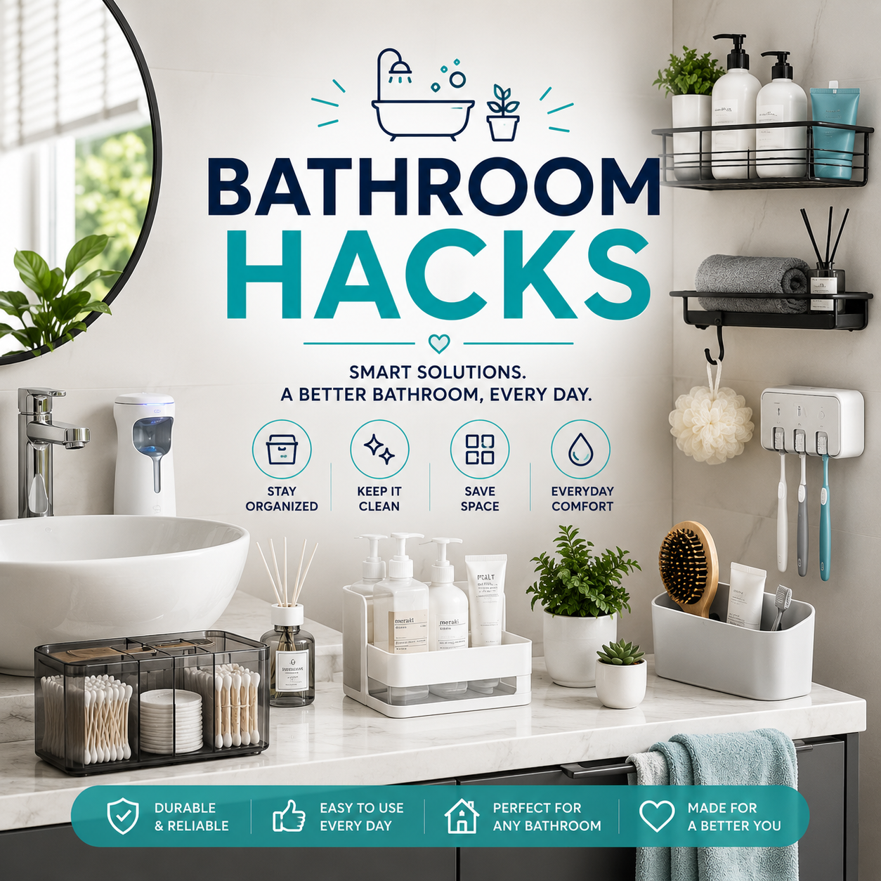 Bathroom Hacks