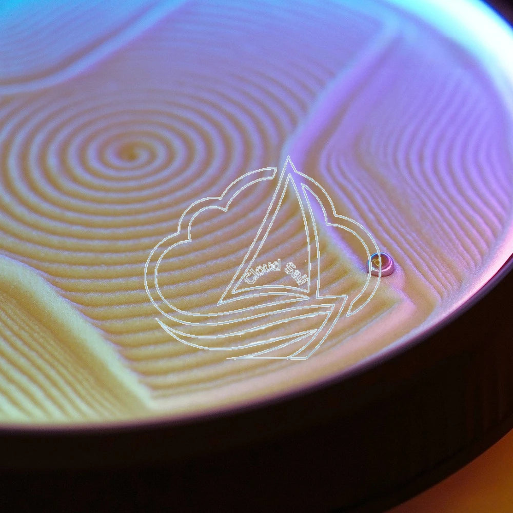 Mini Sand Painting Robot - Stress-Relieving Desktop Decoration for Relaxation