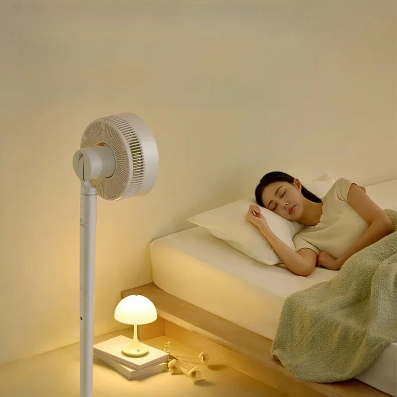 Midea 3D Oscillation Air Circulator Fan DC Inverter Quiet Standing Desk Fan Air Purifying Floor Fan for Home Use