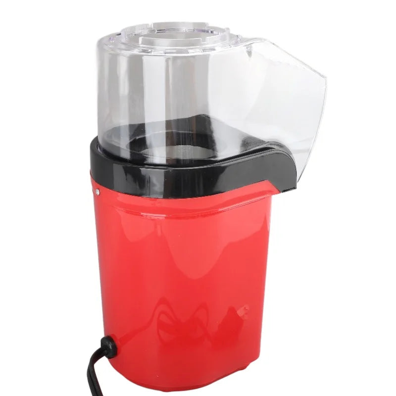 1200W Electric Hot Air Popcorn Maker Oil-Free Fast Popping One-Touch Operation Home Use Popcorn Machine
