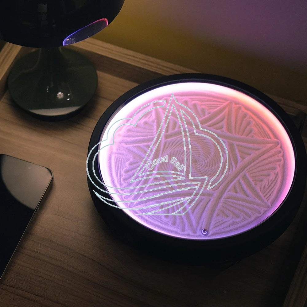 Mini Sand Painting Robot - Stress-Relieving Desktop Decoration for Relaxation