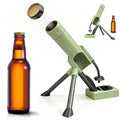 Mortar Beer Bottle Opener Heavy-Duty Cap Hands-Free Push Down Opener Men's Exclusive Space For Bar