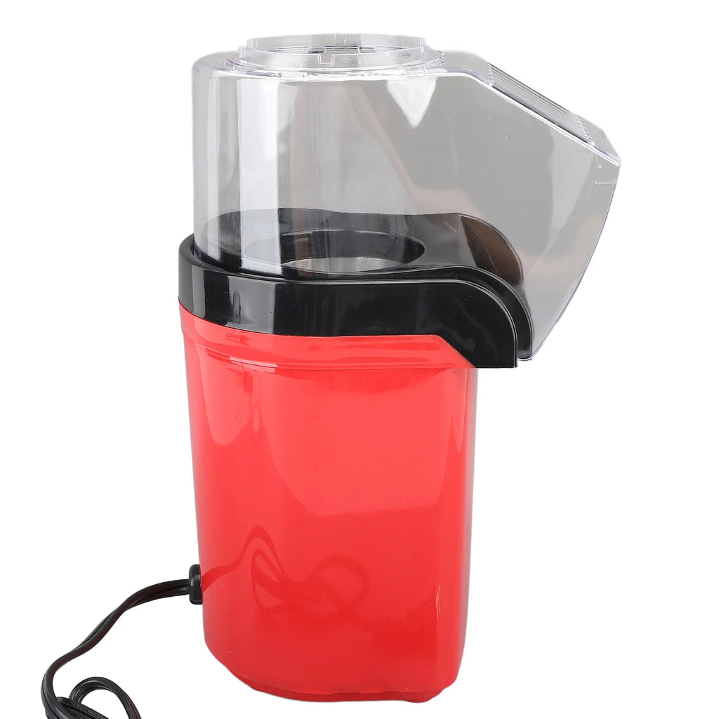 1200W Electric Hot Air Popcorn Maker Oil-Free Fast Popping One-Touch Operation Home Use Popcorn Machine