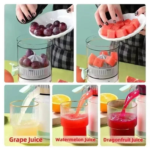 Portable Electric Juicer USB Charging Citrus Fruit Blender Mini