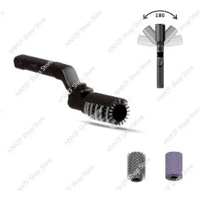 2025 New Heavy Duty Stainless Steel Electric Grill Brush Accessories Clean Grill Oil Stain Grill Brush Brush Free