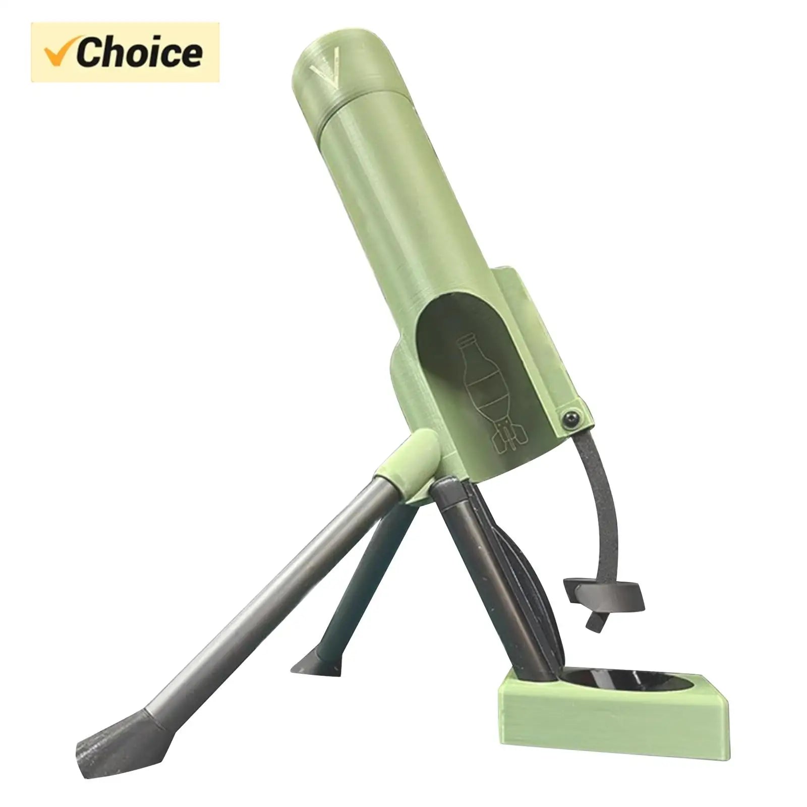 Mortar Beer Bottle Opener Heavy-Duty Cap Hands-Free Push Down Opener Men's Exclusive Space For Bar