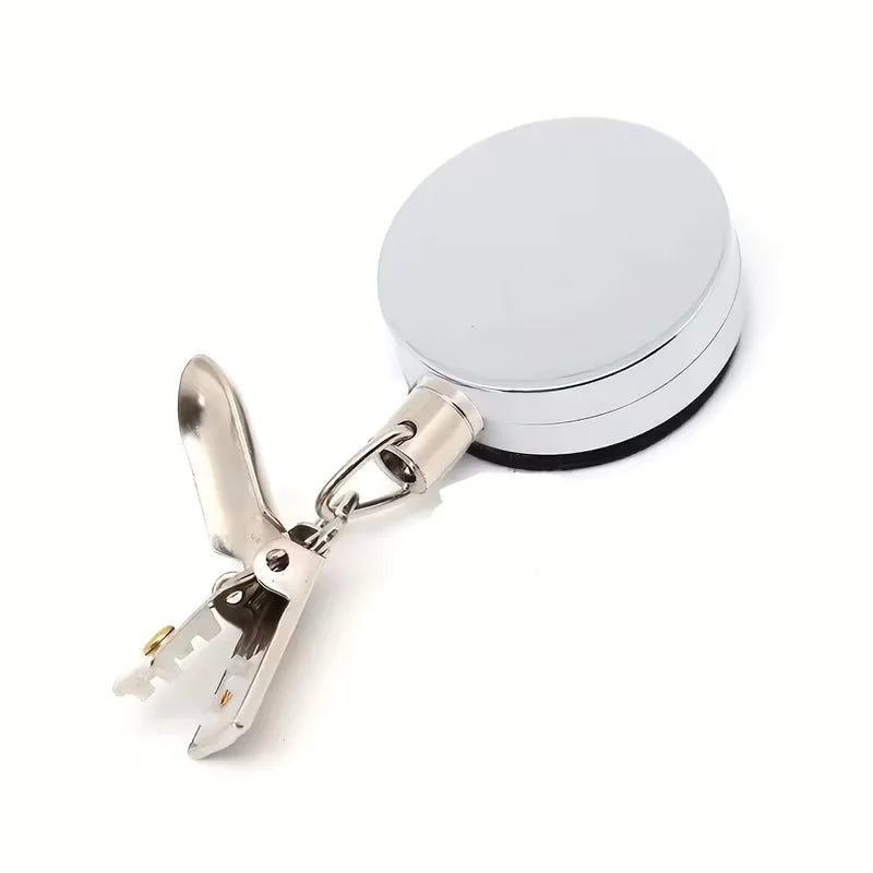 5-Piece Automatic Retractable Towel Clip Set – Punch-Free Wall Mount